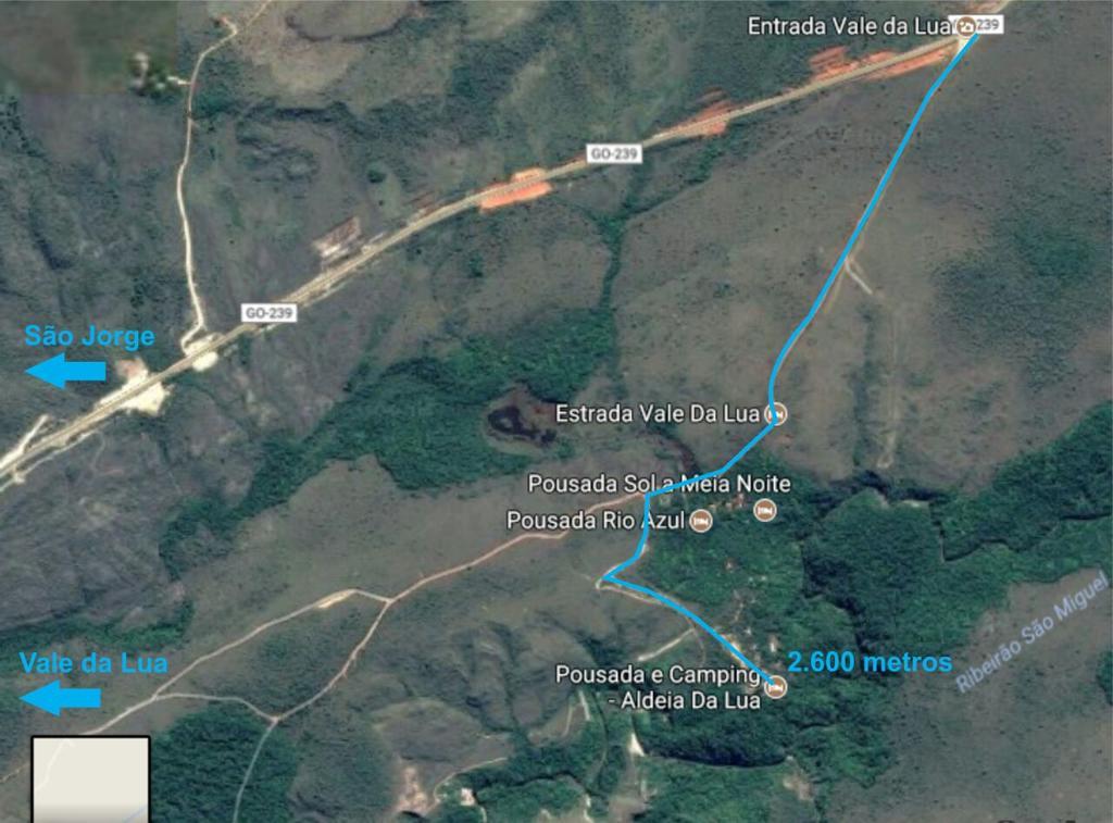 Pousada E Camping Aldeia Da Lua São Jorge 외부 사진